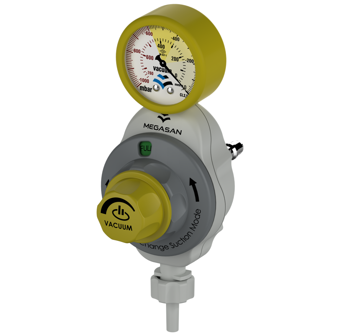 Vacuum regulators and accessories